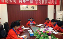 金乡yd12399云顶集团公司开展“两学一做”学习教育动员会